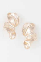 Shiny Triple Monstera Leaf Dangle Earrings | Mixtshop LLC