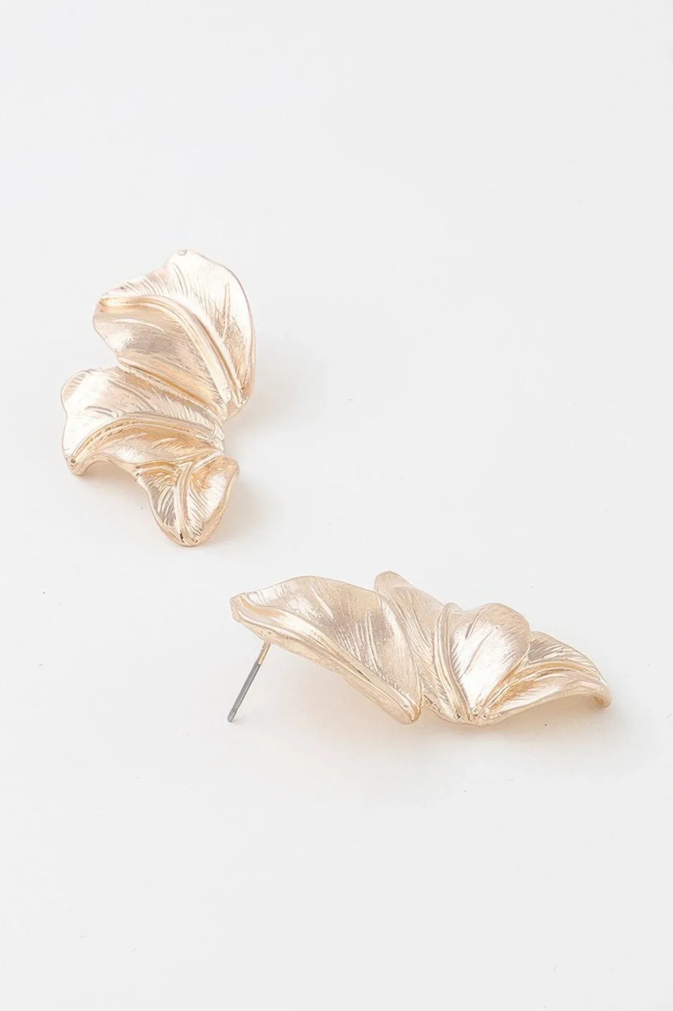 Shiny Triple Monstera Leaf Dangle Earrings | Mixtshop LLC