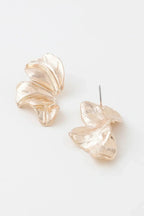 Shiny Triple Monstera Leaf Dangle Earrings | Mixtshop LLC