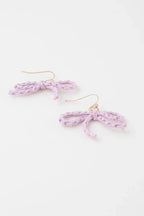 Braided Ribbon Stud Earrings | Mixtshop LLC