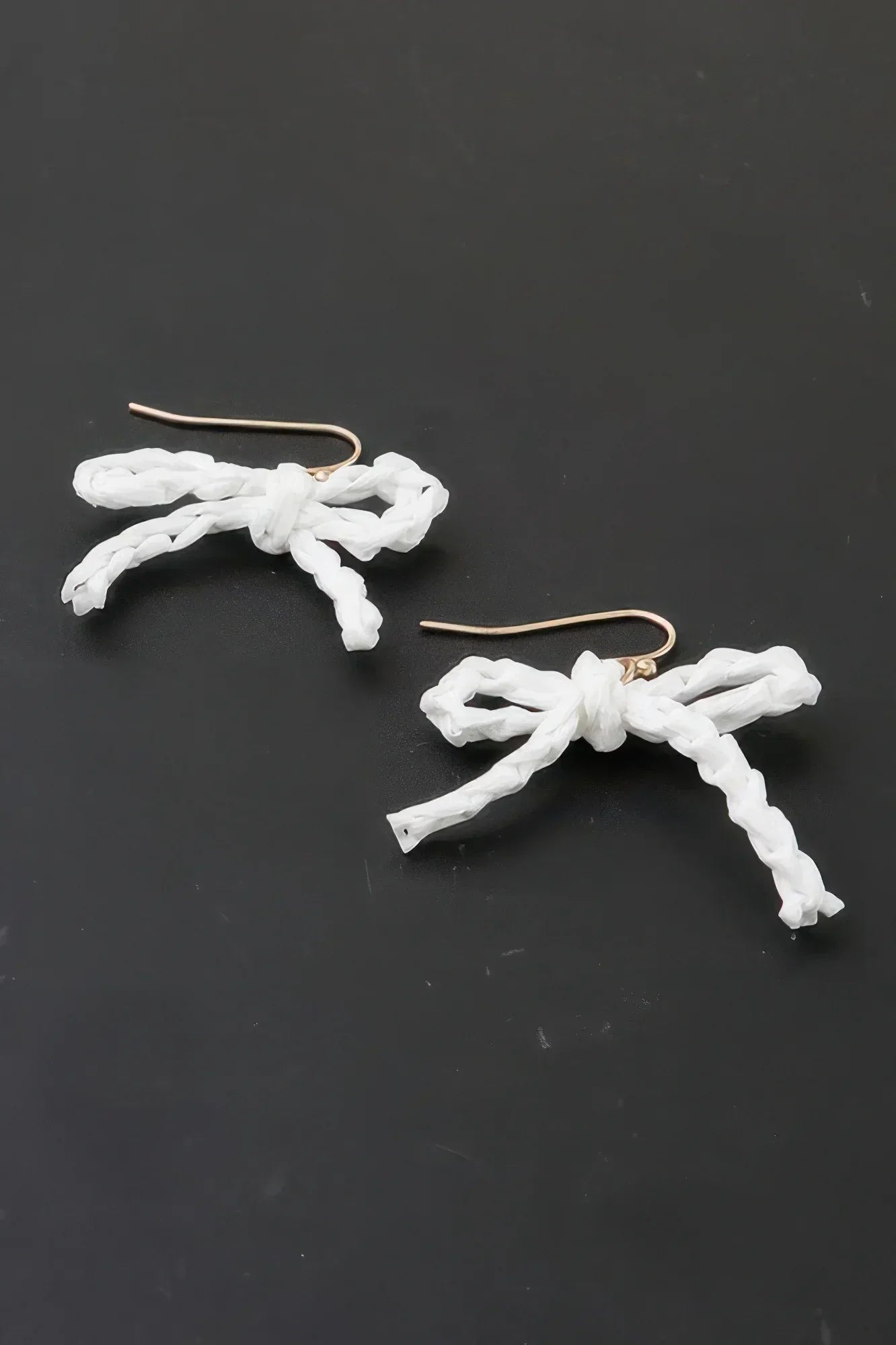 Braided Ribbon Stud Earrings | Mixtshop LLC