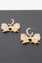 Beaded Ribbon Dangle Earrings | Mixtshop LLC