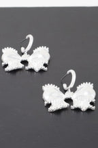 Beaded Ribbon Dangle Earrings | Mixtshop LLC