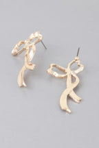 Shiny Cloud Ribbon Earrings | Mixtshop LLC
