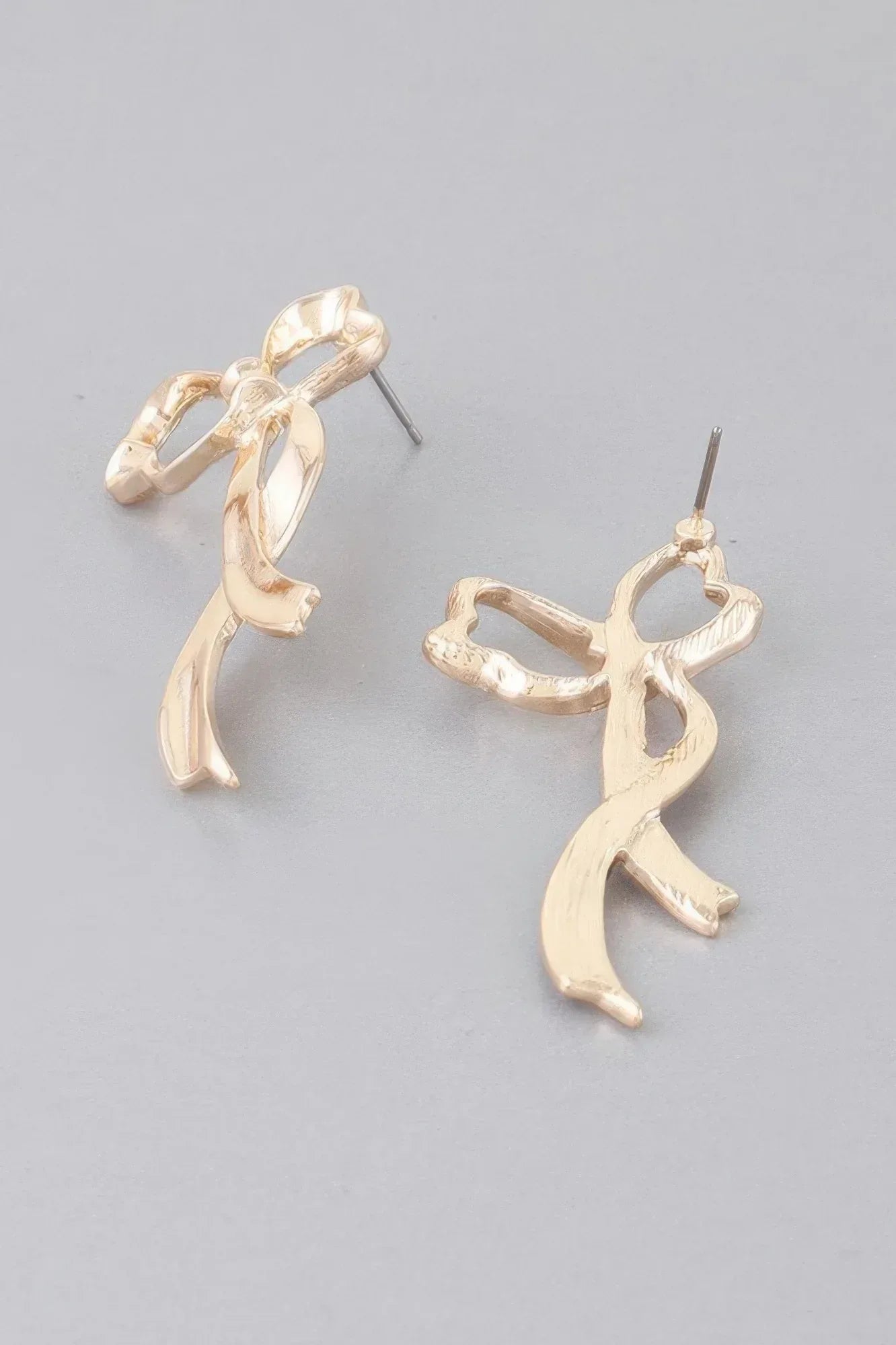 Shiny Cloud Ribbon Earrings | Mixtshop LLC