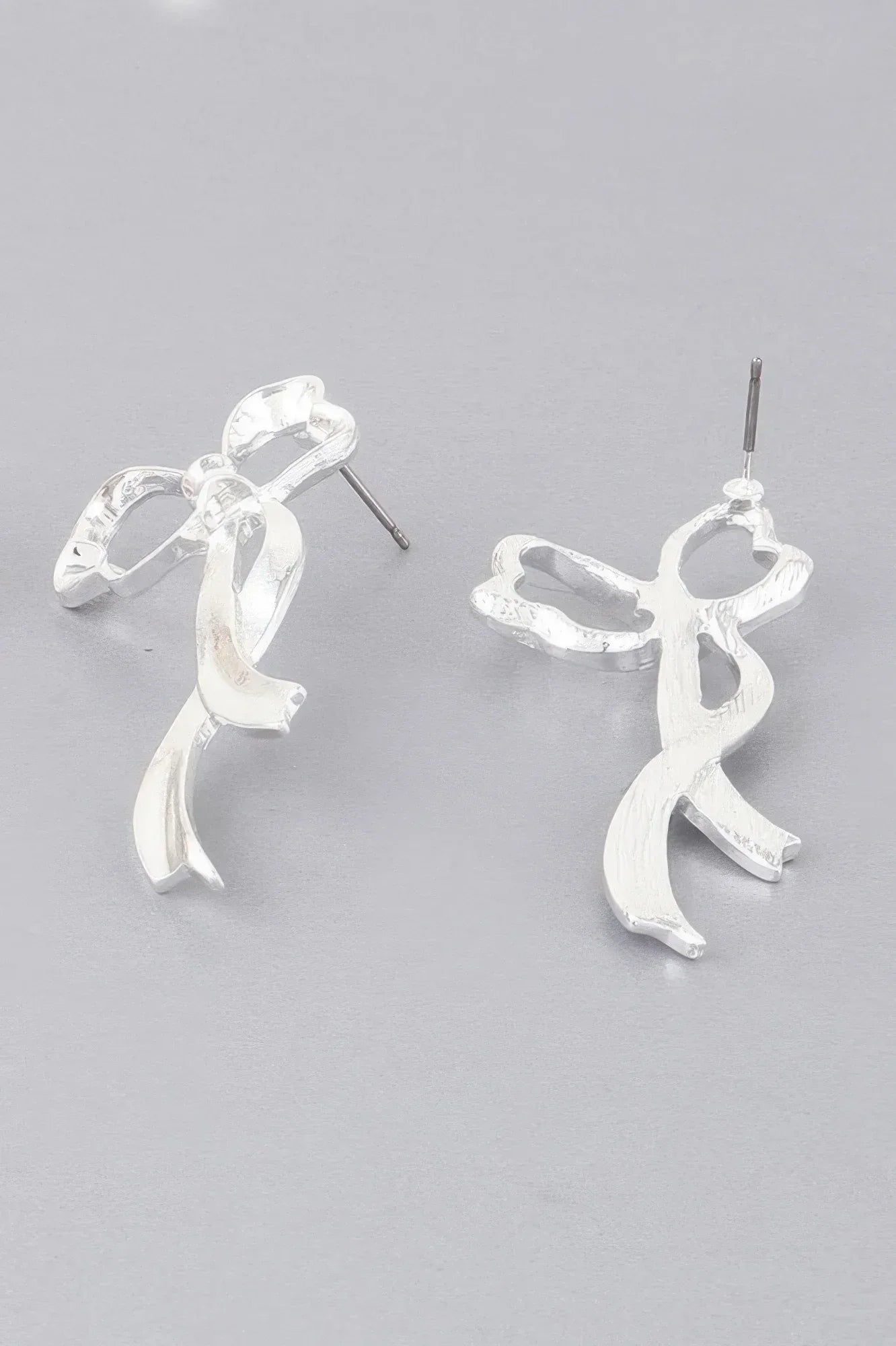 Shiny Cloud Ribbon Earrings | Mixtshop LLC