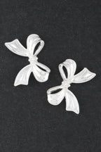 Luxury Pearl Ribbon Earrings | Mixtshop LLC