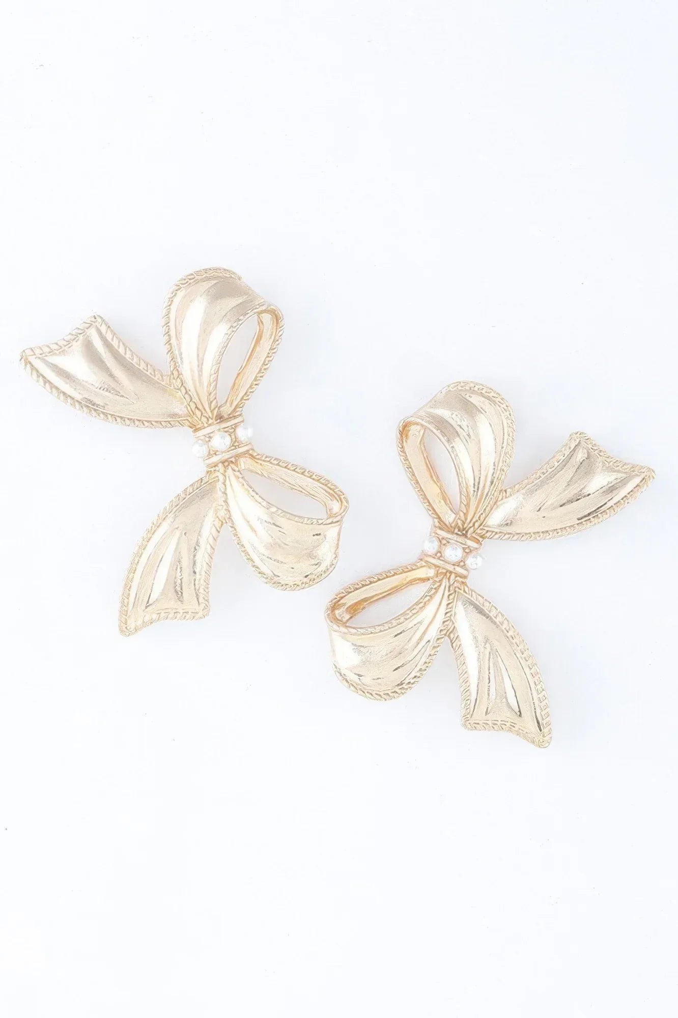 Luxury Pearl Ribbon Earrings | Mixtshop LLC