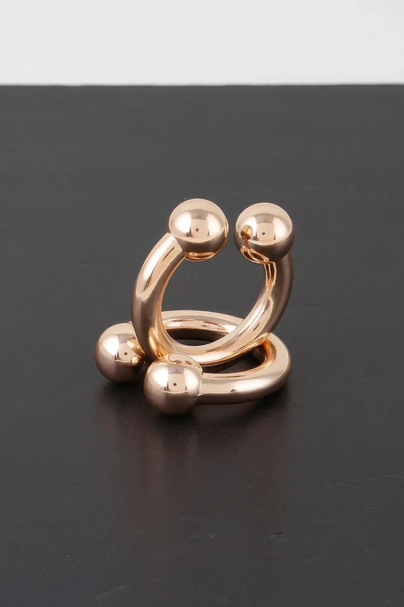 Horn Bolt Hoop Earrings | Mixtshop LLC