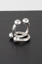 Horn Bolt Hoop Earrings | Mixtshop LLC
