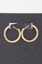 Minimal Shiny Clasp Earrings | Mixtshop LLC