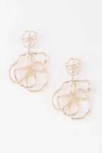 Doodle Flower Drop Earrings | Mixtshop LLC