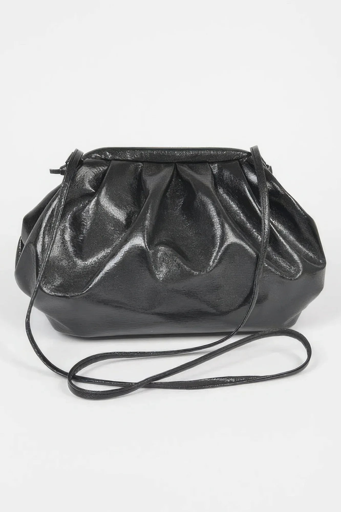 Metallic Pu Crossbody Bag | Mixtshop LLC Main image