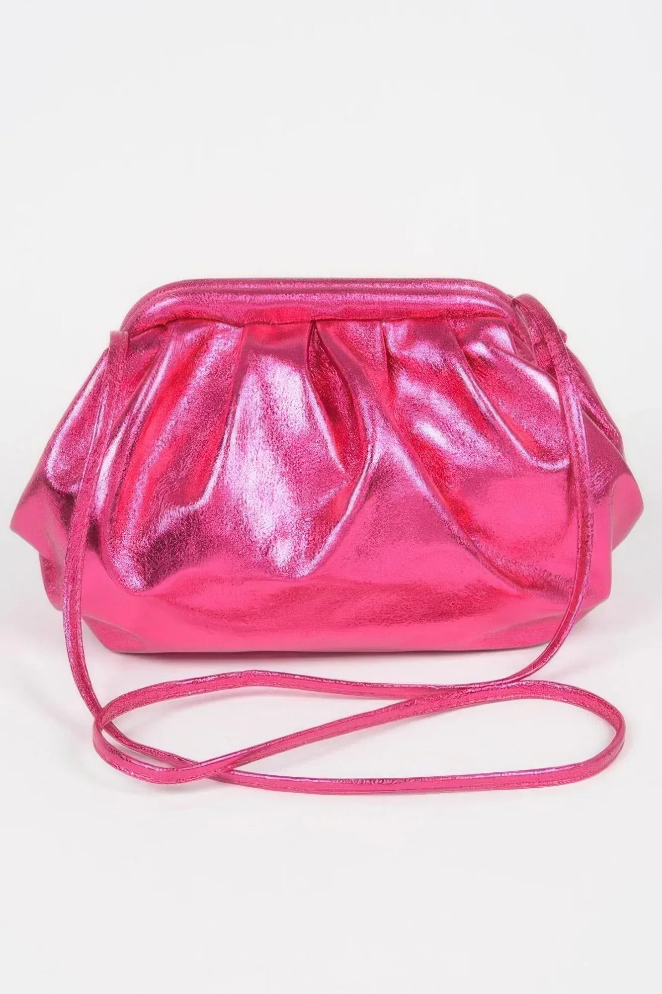 Metallic Pu Crossbody Bag | Mixtshop LLC