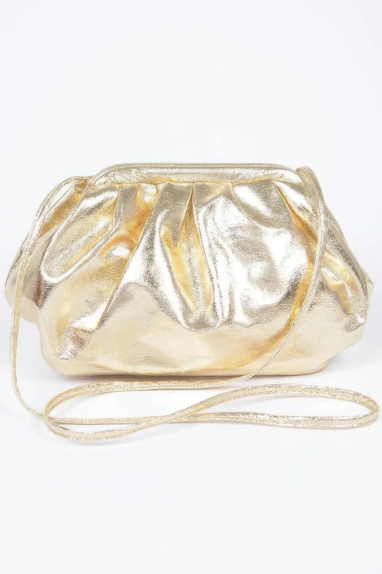 Metallic Pu Crossbody Bag | Mixtshop LLC