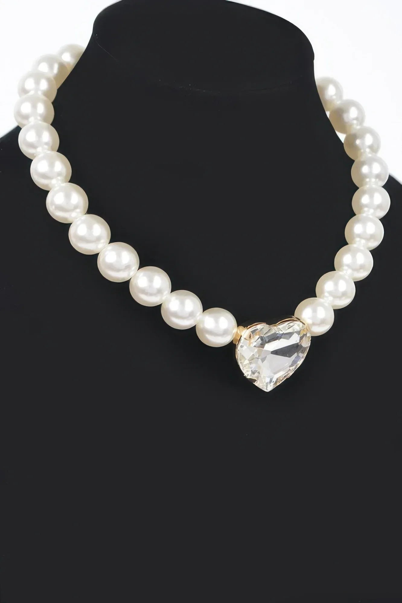 Faux Pearl Stone Necklace | Mixtshop LLC