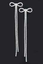 Rhinestone Ribbon Earring | Mixtshop LLC