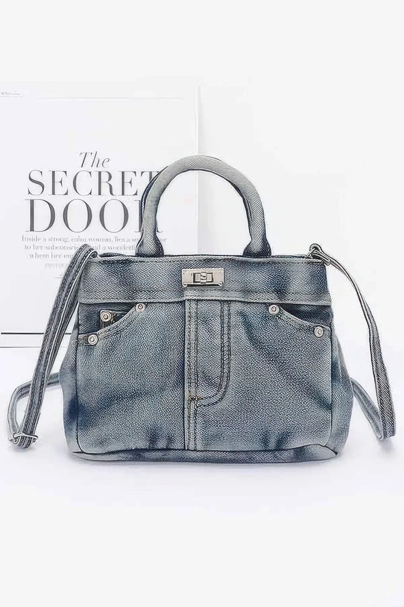Denim Crossbody Bag | Mixtshop LLC