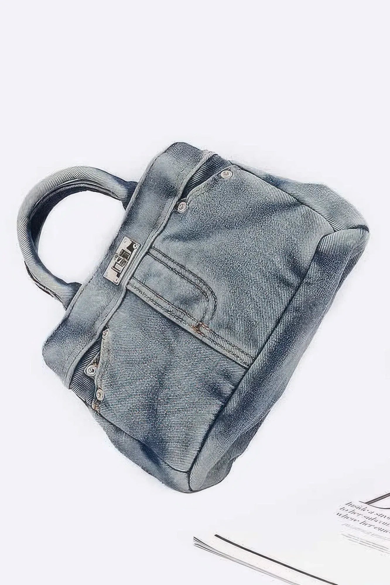 Denim Crossbody Bag | Mixtshop LLC
