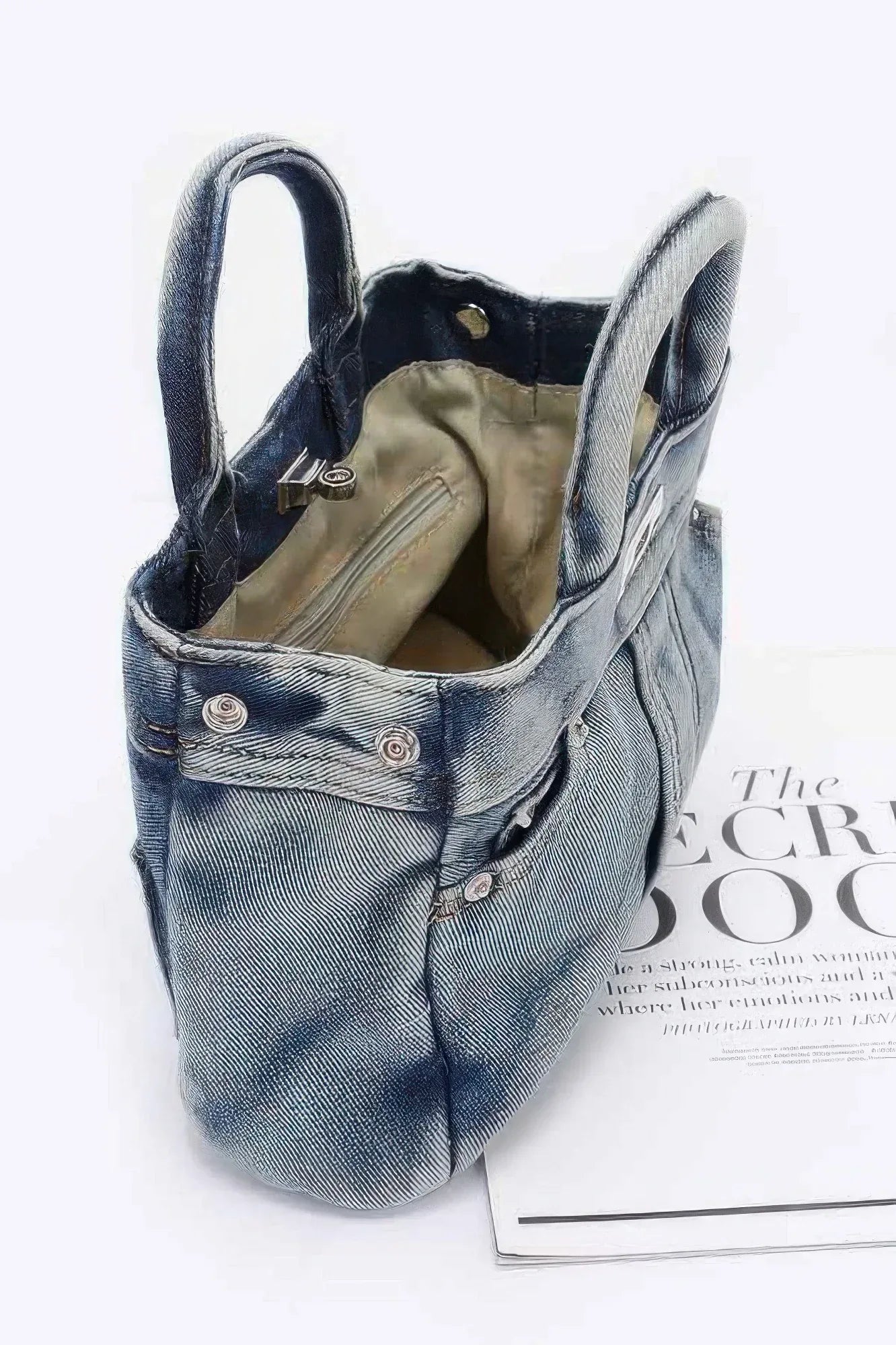 Denim Crossbody Bag | Mixtshop LLC