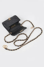 Quilted Mini Bag W/ Chain Belt | Mixtshop LLC