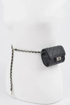 Quilted Mini Bag W/ Chain Belt | Mixtshop LLC