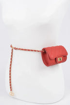 Quilted Mini Bag W/ Chain Belt | Mixtshop LLC