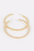 Metal Hoop Earring | Mixtshop LLC