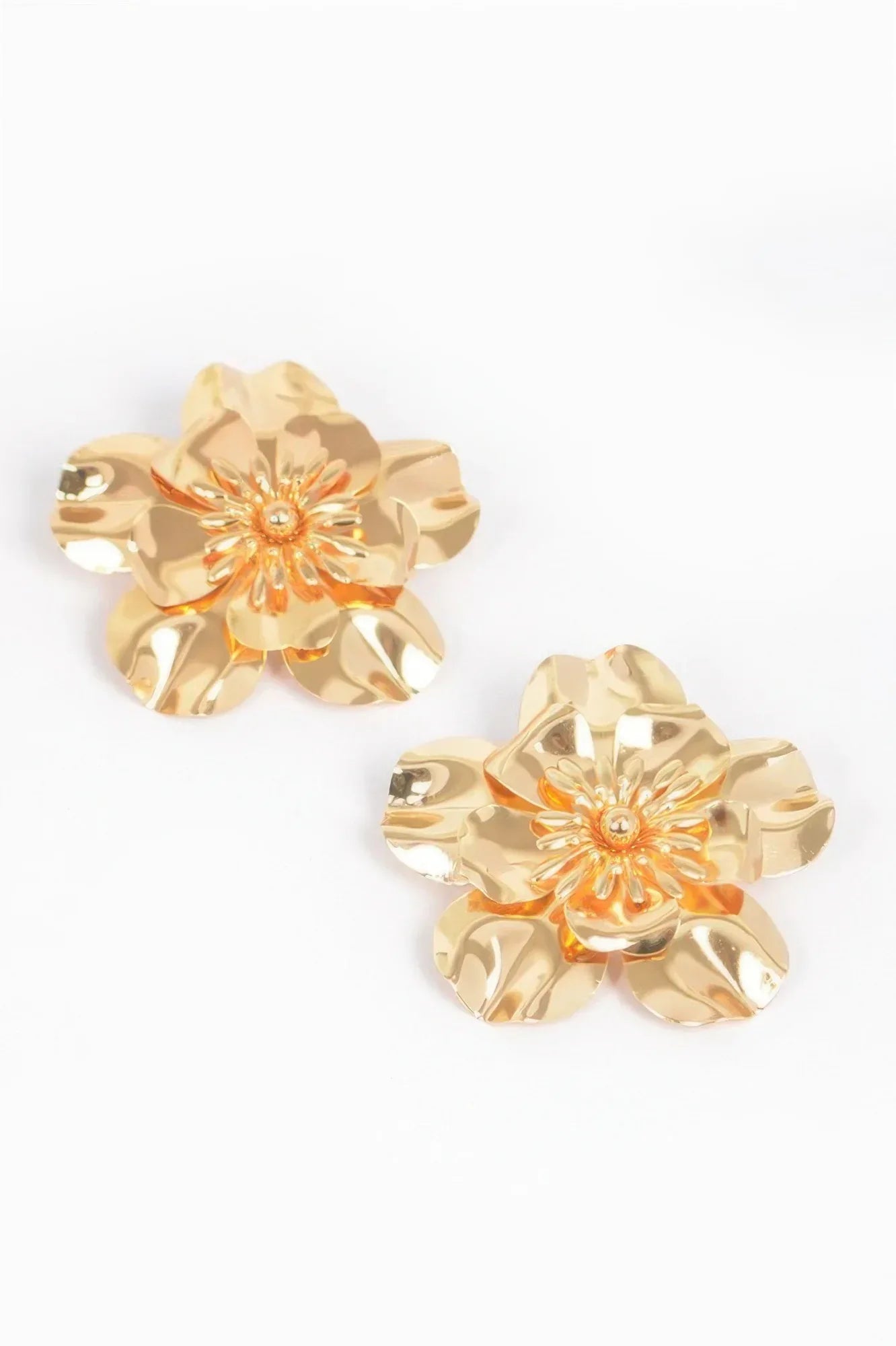 Metal Flower Earring | Mixtshop LLC