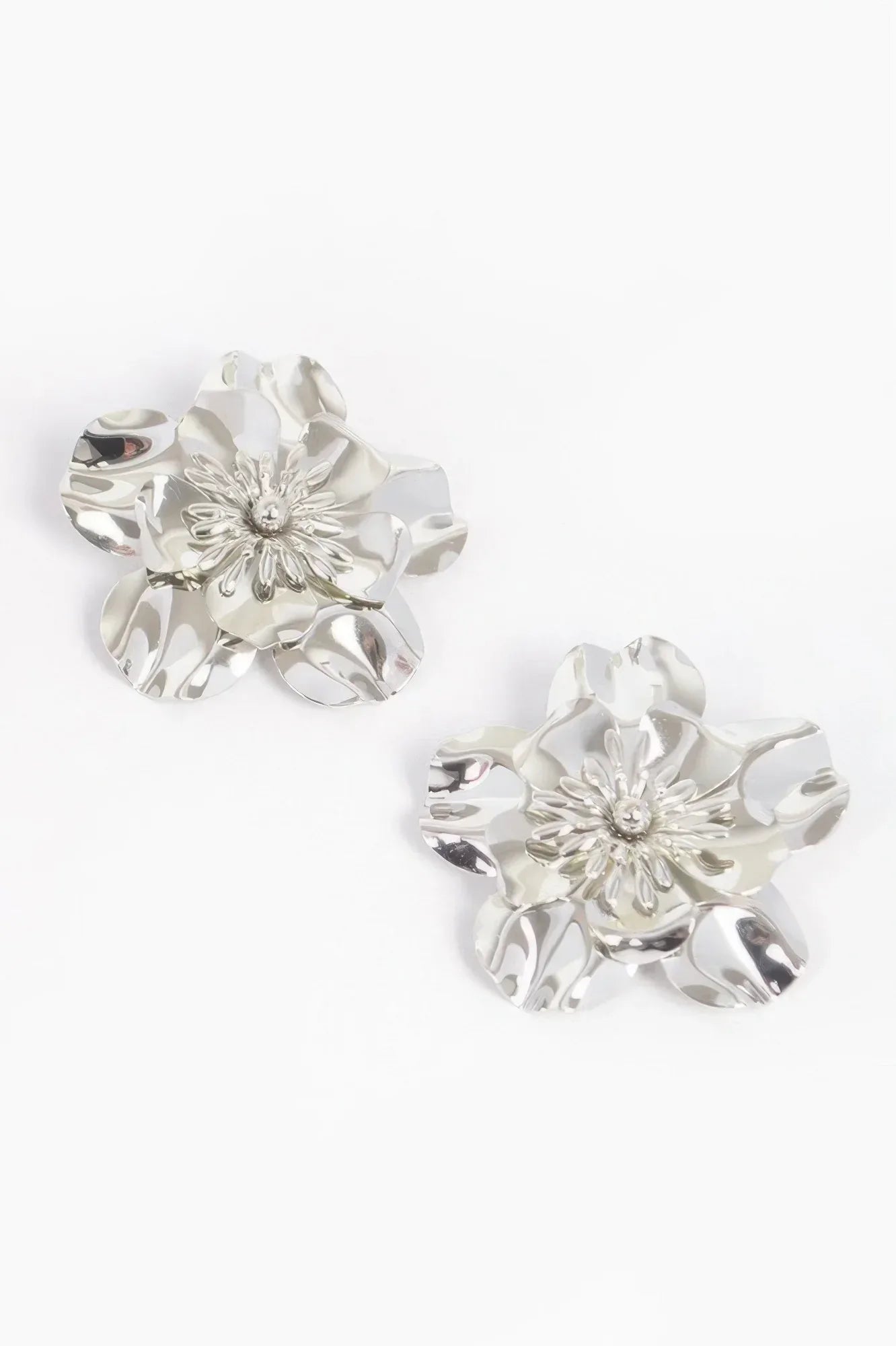Metal Flower Earring | Mixtshop LLC