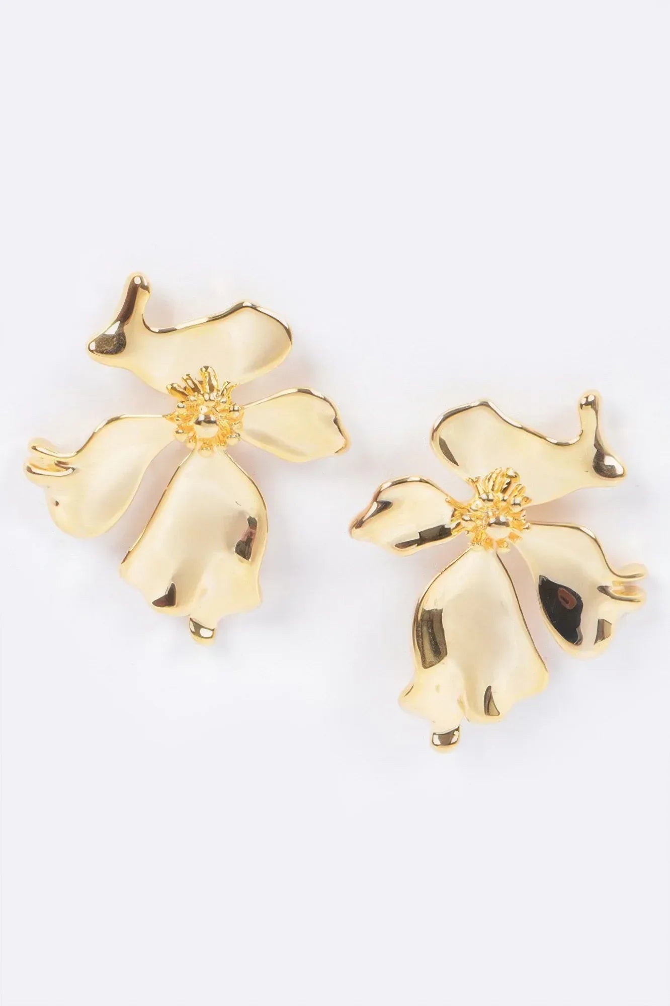 Metal Flower Earring | Mixtshop LLC Main image
