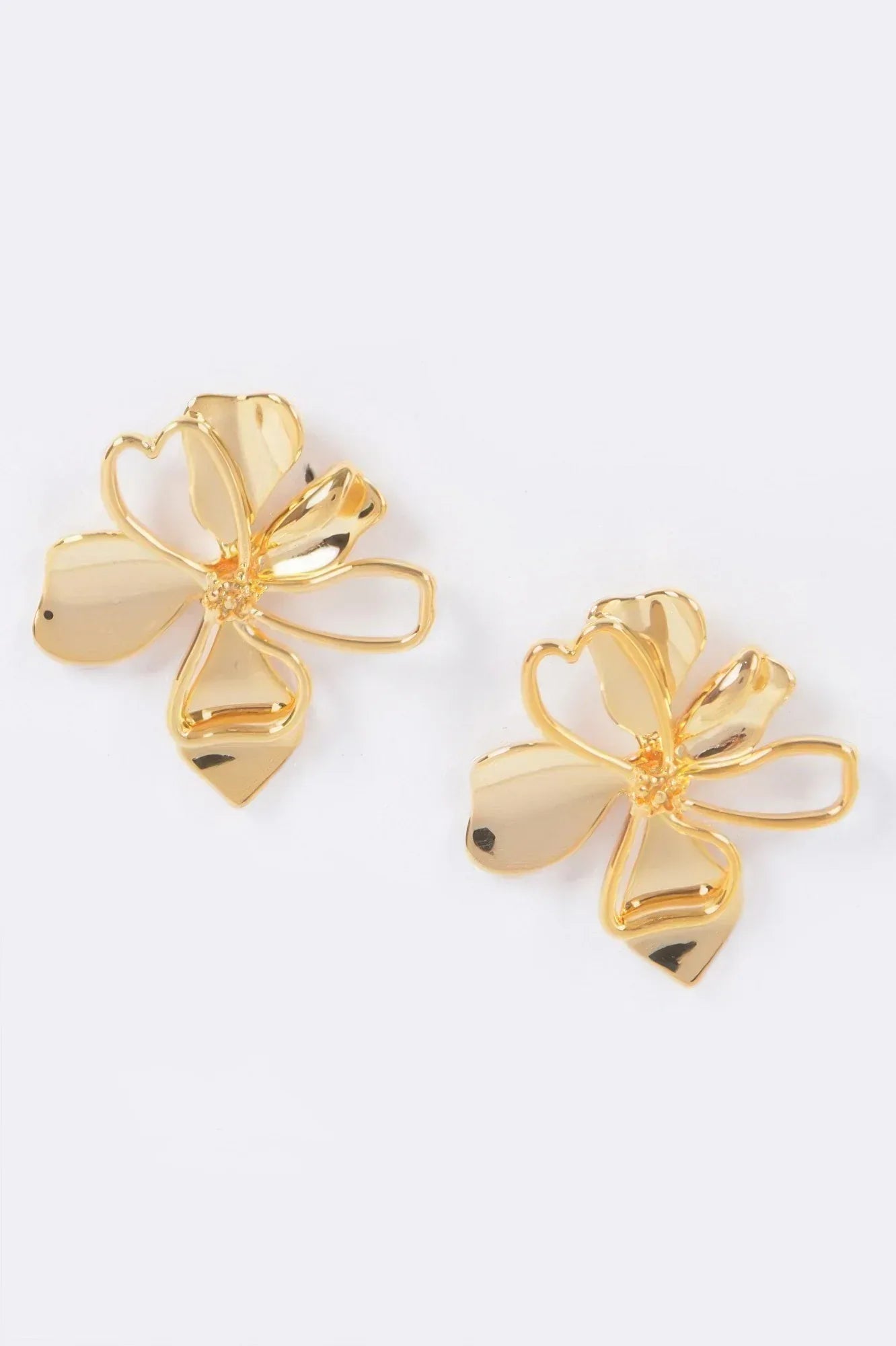 Metal Flower Earring | Mixtshop LLC Main image