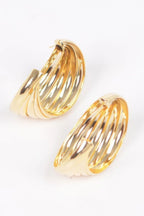 Metal Gold Plated Earring | Mixtshop LLC