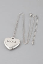 Mama Heart Pendant Necklace | Mixtshop LLC
