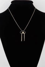 Snake Chain Ribbon Necklace | Mixtshop LLC