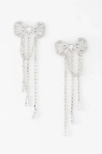 Jeweled Ribbon Dangle Earrings | Mixtshop LLC