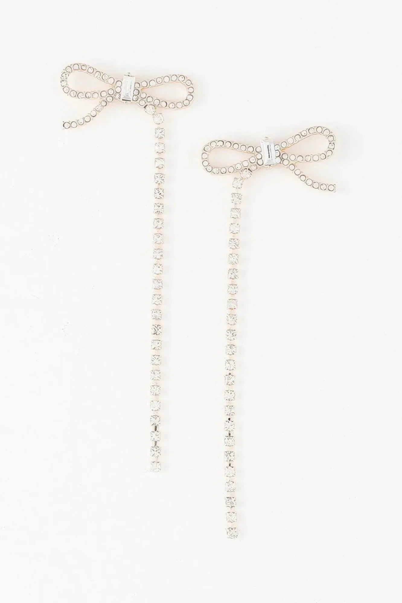 Half Ribbon Drop Earrings | Mixtshop LLC Main image