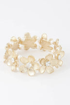 Jeweled Flower Bracelet | Mixtshop LLC