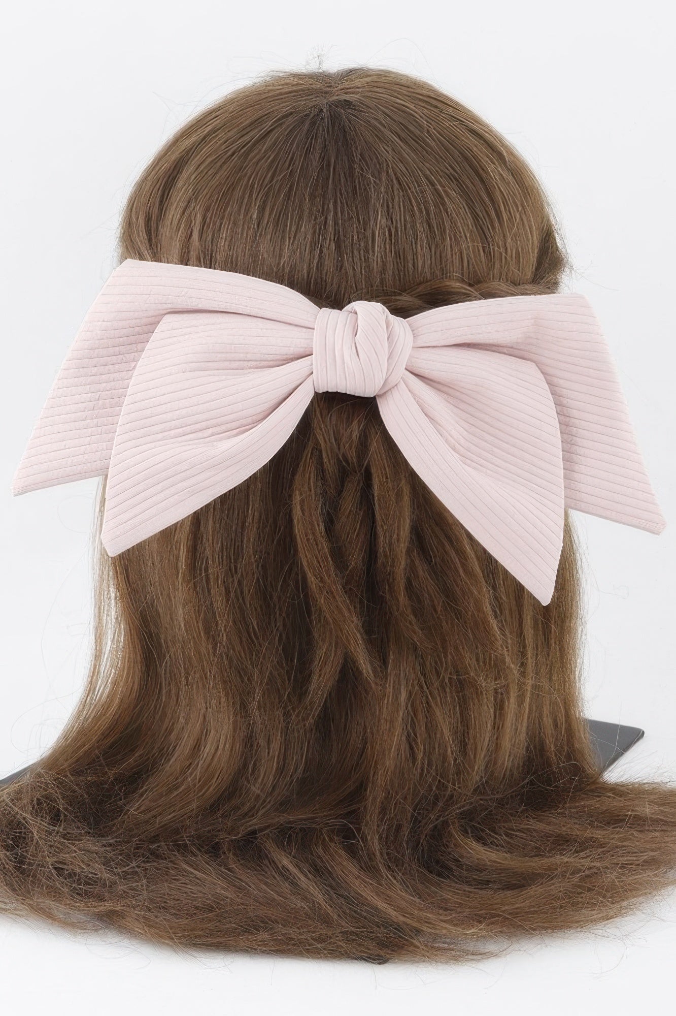 Lined Ribbon Hair Clip Secondary image