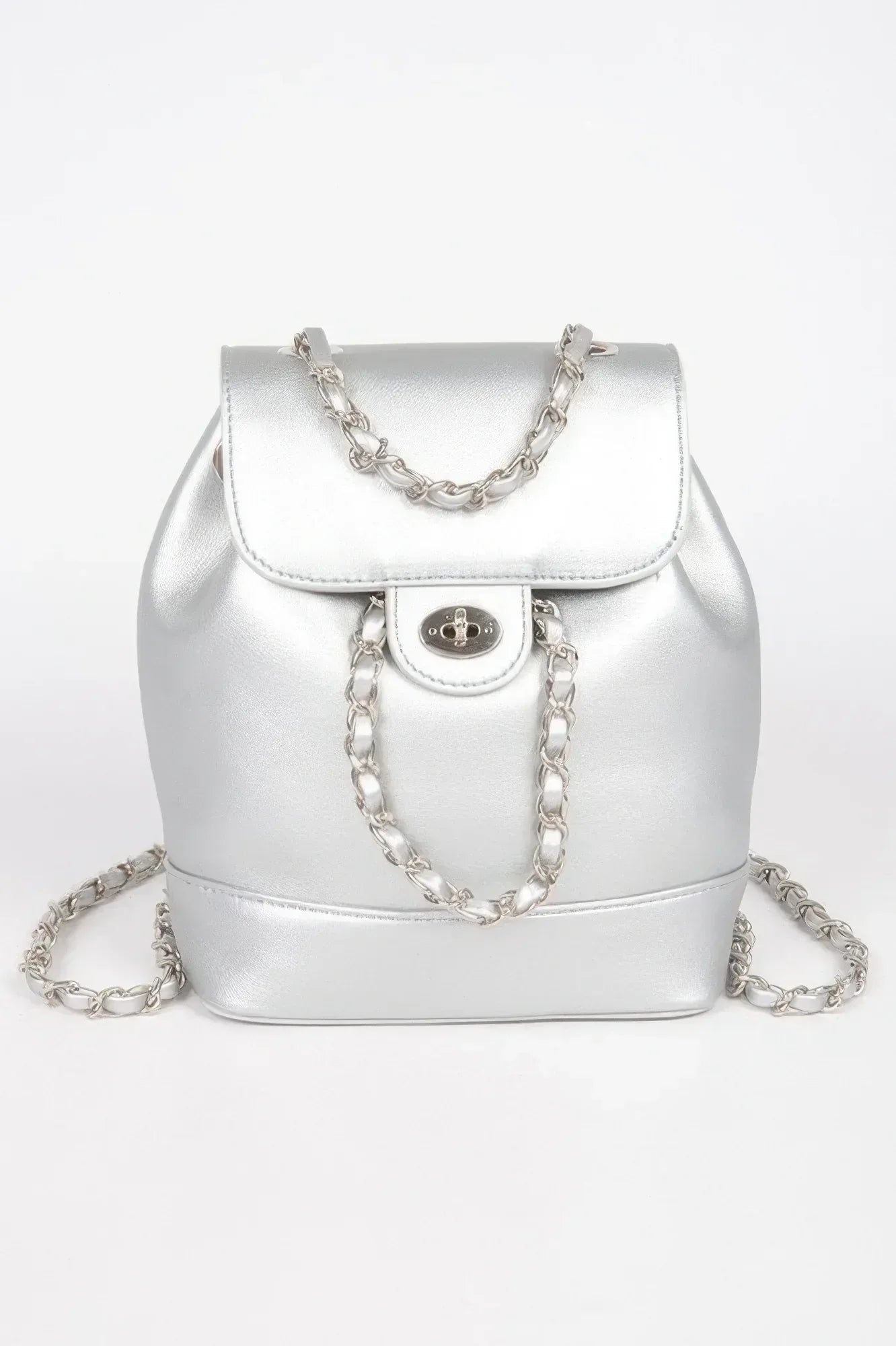 Faux Leather Flap Backpack | Mixtshop LLC