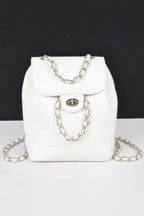 Faux Leather Flap Backpack | Mixtshop LLC