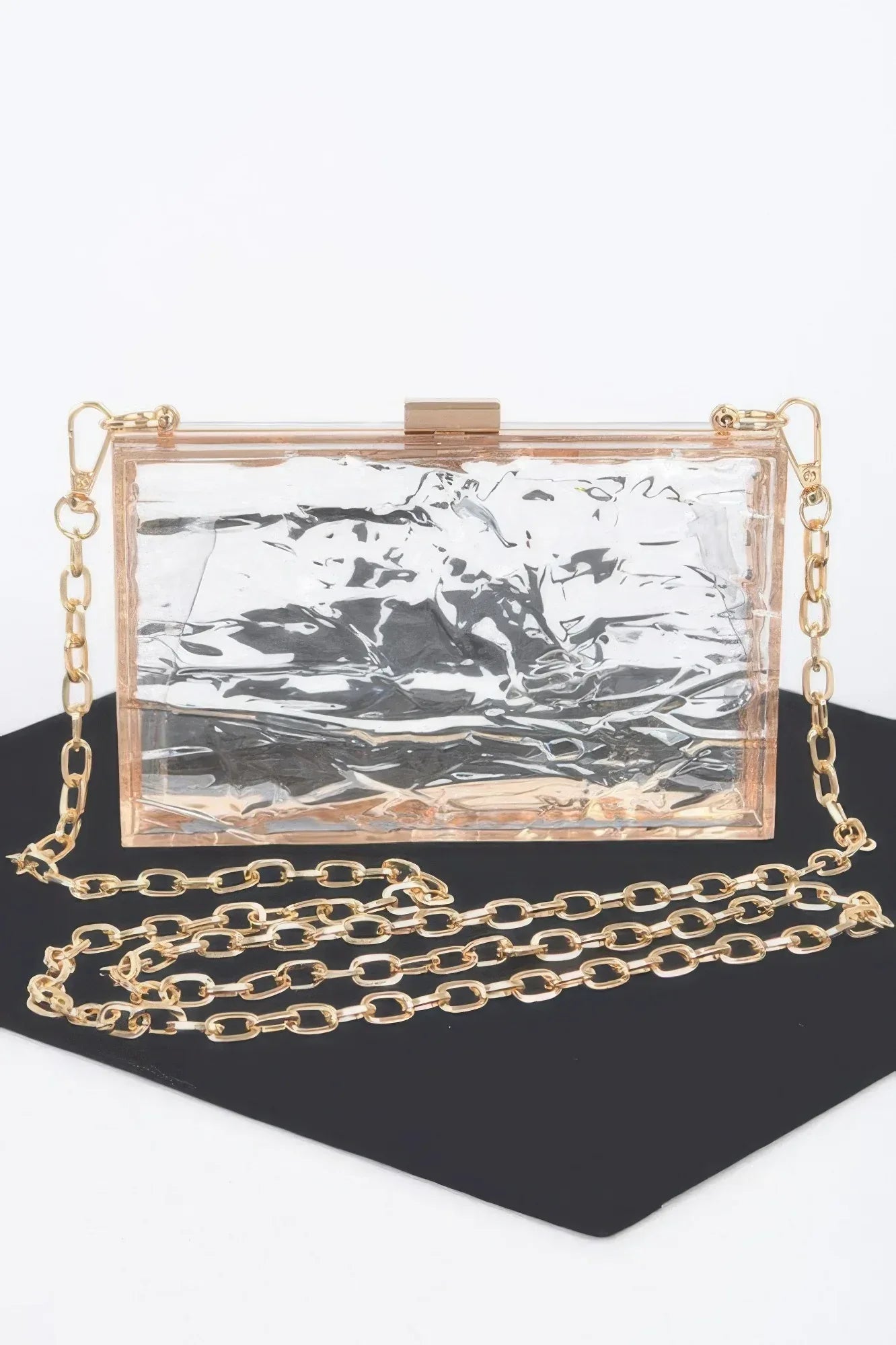 Transparent Plastic Case Clutch | Mixtshop LLC Main image