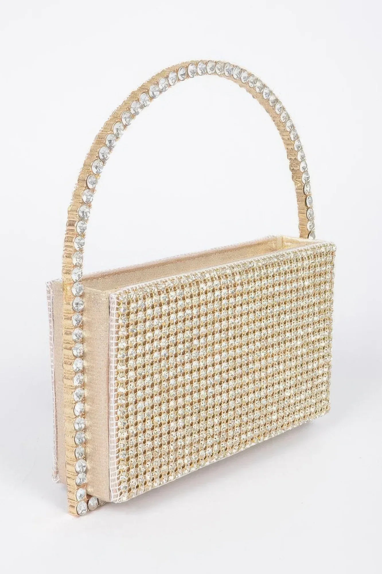 Oversized Rhinestone Shoulder Bag | Mixtshop LLC