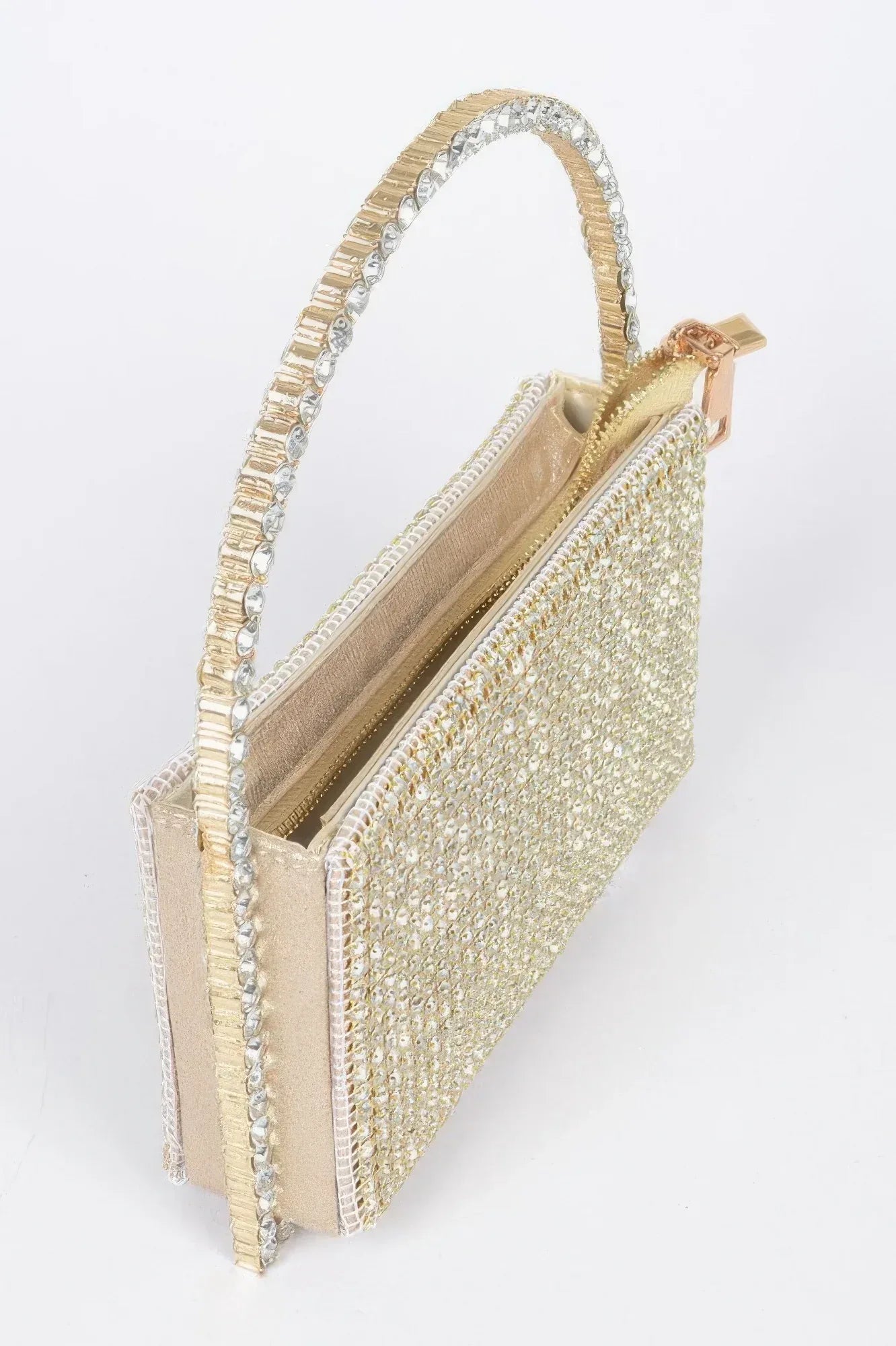 Oversized Rhinestone Shoulder Bag | Mixtshop LLC