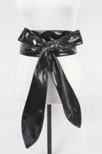 Tie Front Leather Belt | Mixtshop LLC