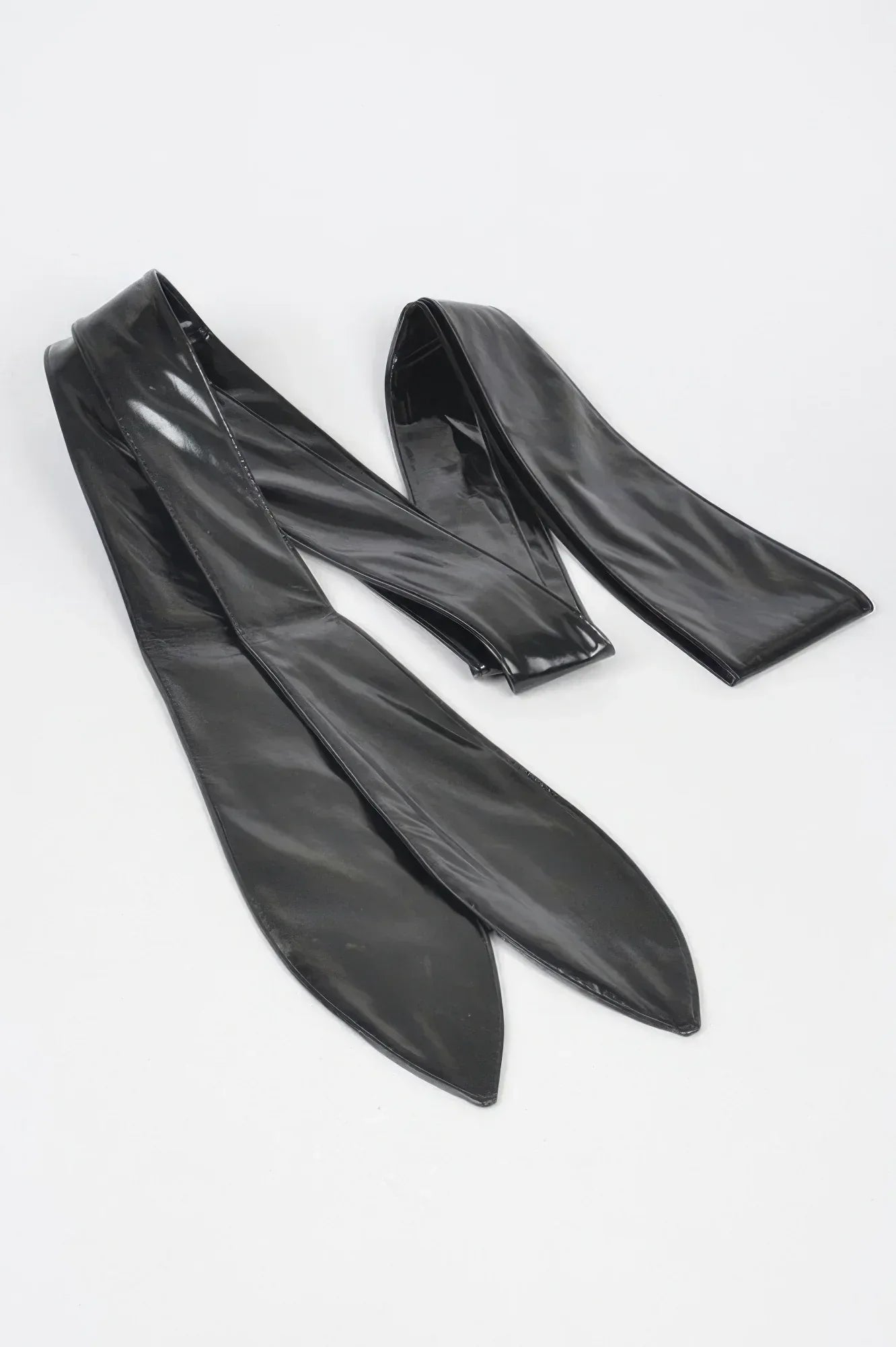 Tie Front Leather Belt Secondary image