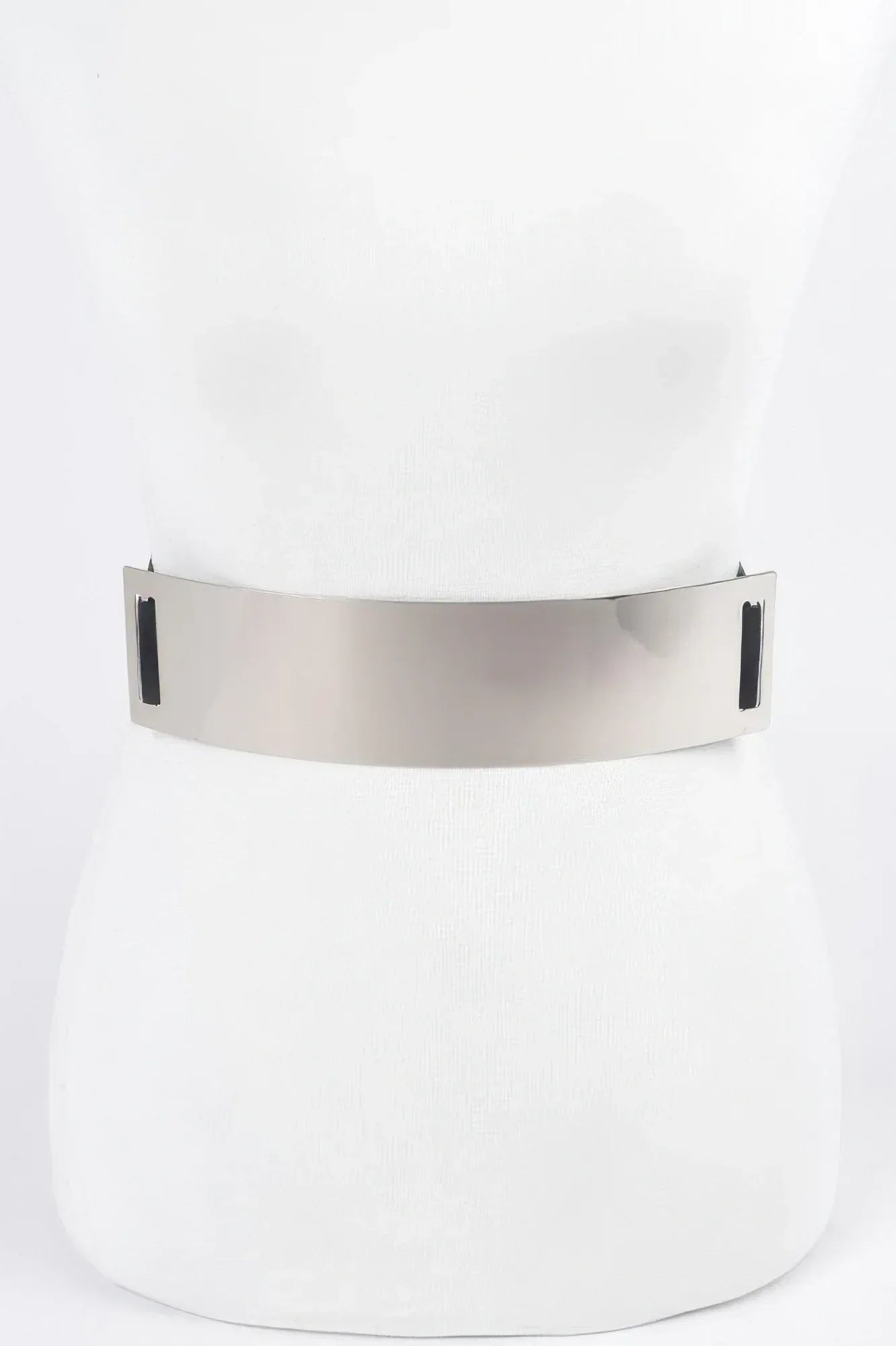 Metal Plate Plus Size Elastic Belt | Mixtshop LLC