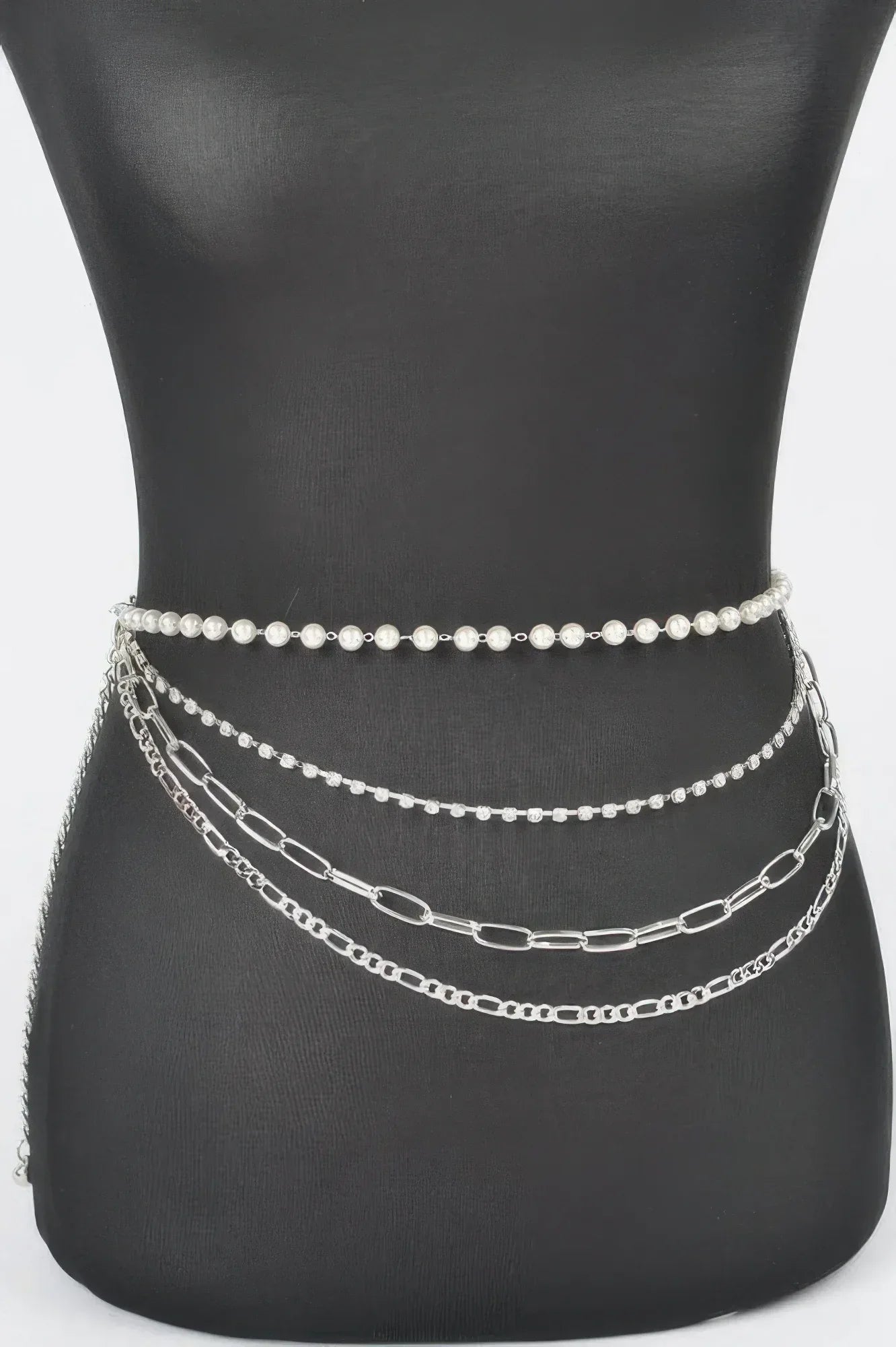 Multi Layered Plus Size Chain Belt | Mixtshop LLC