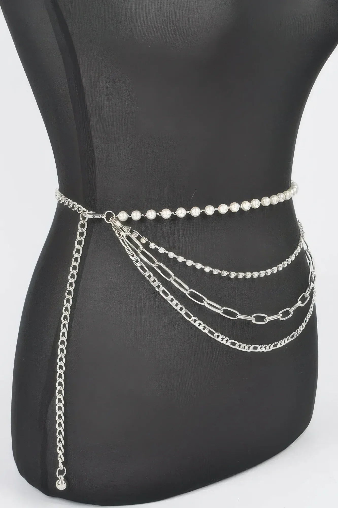 Multi Layered Plus Size Chain Belt | Mixtshop LLC