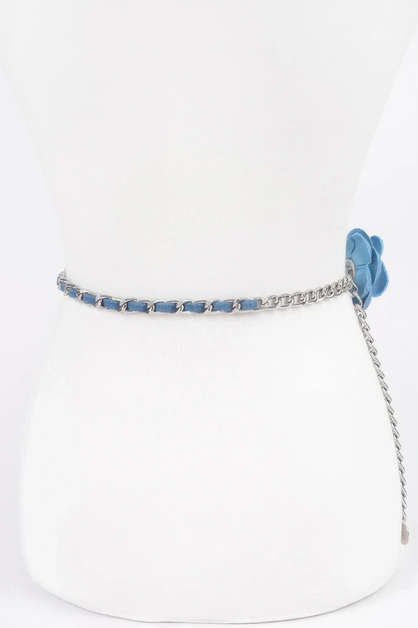 Flower Metal Double Layered Plus Size Chain Belt | Mixtshop LLC